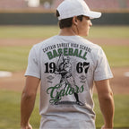 Captain Shreve Gators Vintage Baseball Tee – personalization preview 2