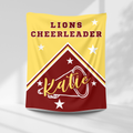 Lions Personalized Cheer Blanket - PDHS – personalization preview 2