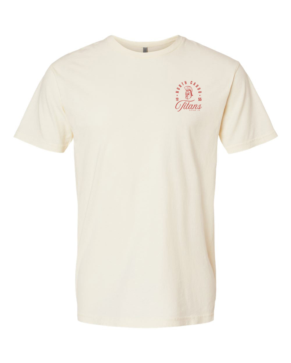 North Caddo Titans Heritage Tee – personalization preview 1