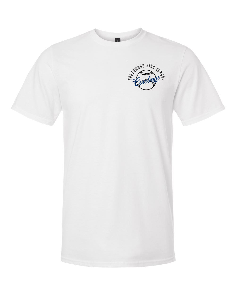Southwood Cowboys Vintage Baseball Tee – personalization preview 1