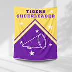 Tigers Personalized Cheer Blanket - BHS – personalization preview 3
