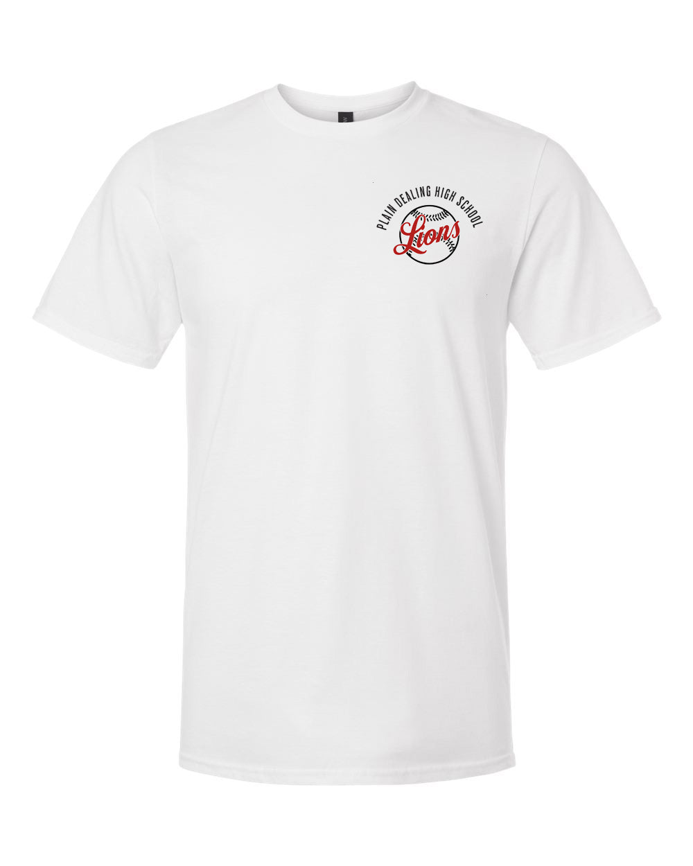 Plain Dealing Lions Vintage Baseball Tee – personalization preview 1