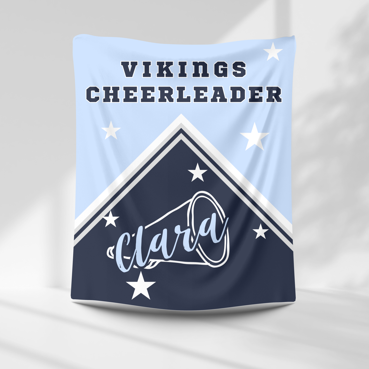 Vikings Personalized Cheer Blanket
