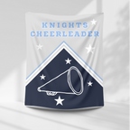 Knights Personalized Cheer Blanket - WHS – personalization preview 1