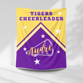 Tigers Personalized Cheer Blanket - BHS – personalization preview 2