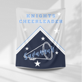 Knights Personalized Cheer Blanket - RMS
