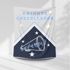 Knights Personalized Cheer Blanket - RMS