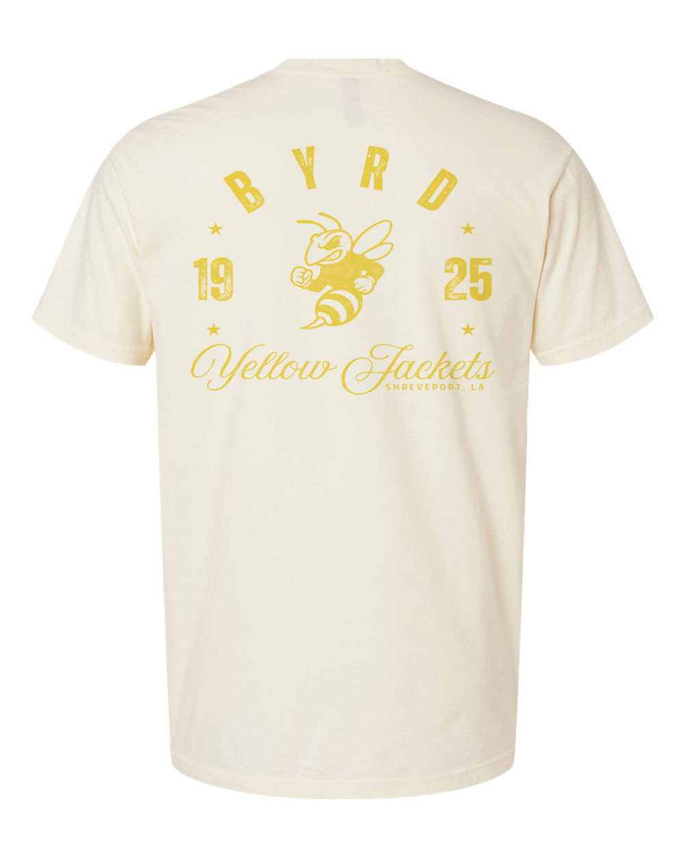 Byrd Yellow Jackets Heritage Tee