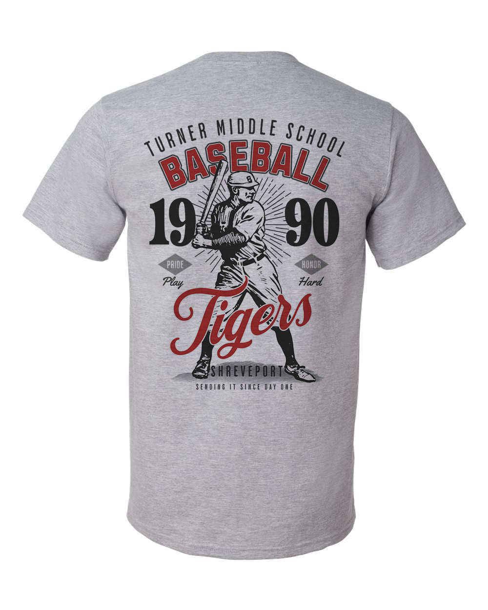 Turner Tigers Vintage Baseball Tee