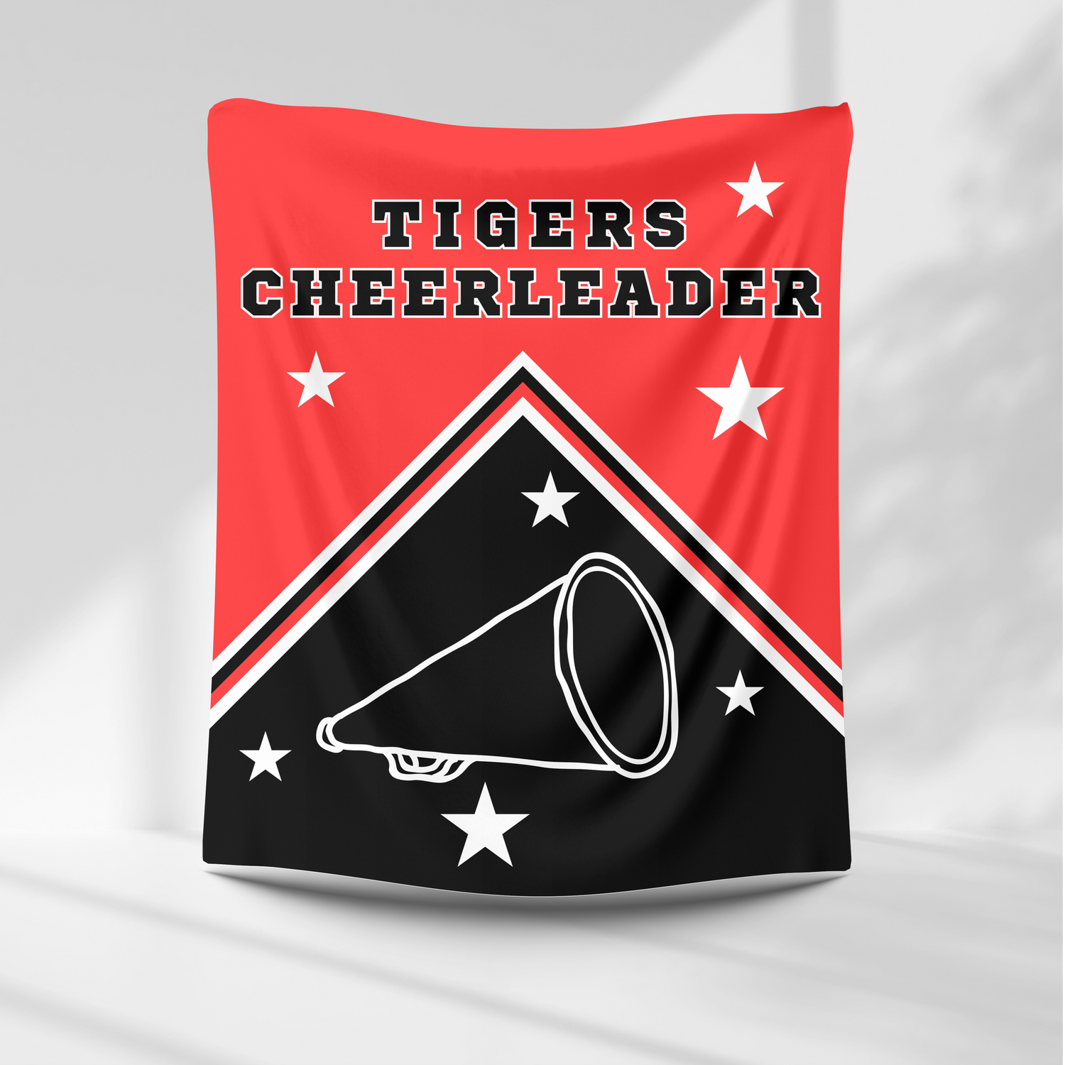 Tigers Personalized Cheer Blanket - BMS – personalization preview 3