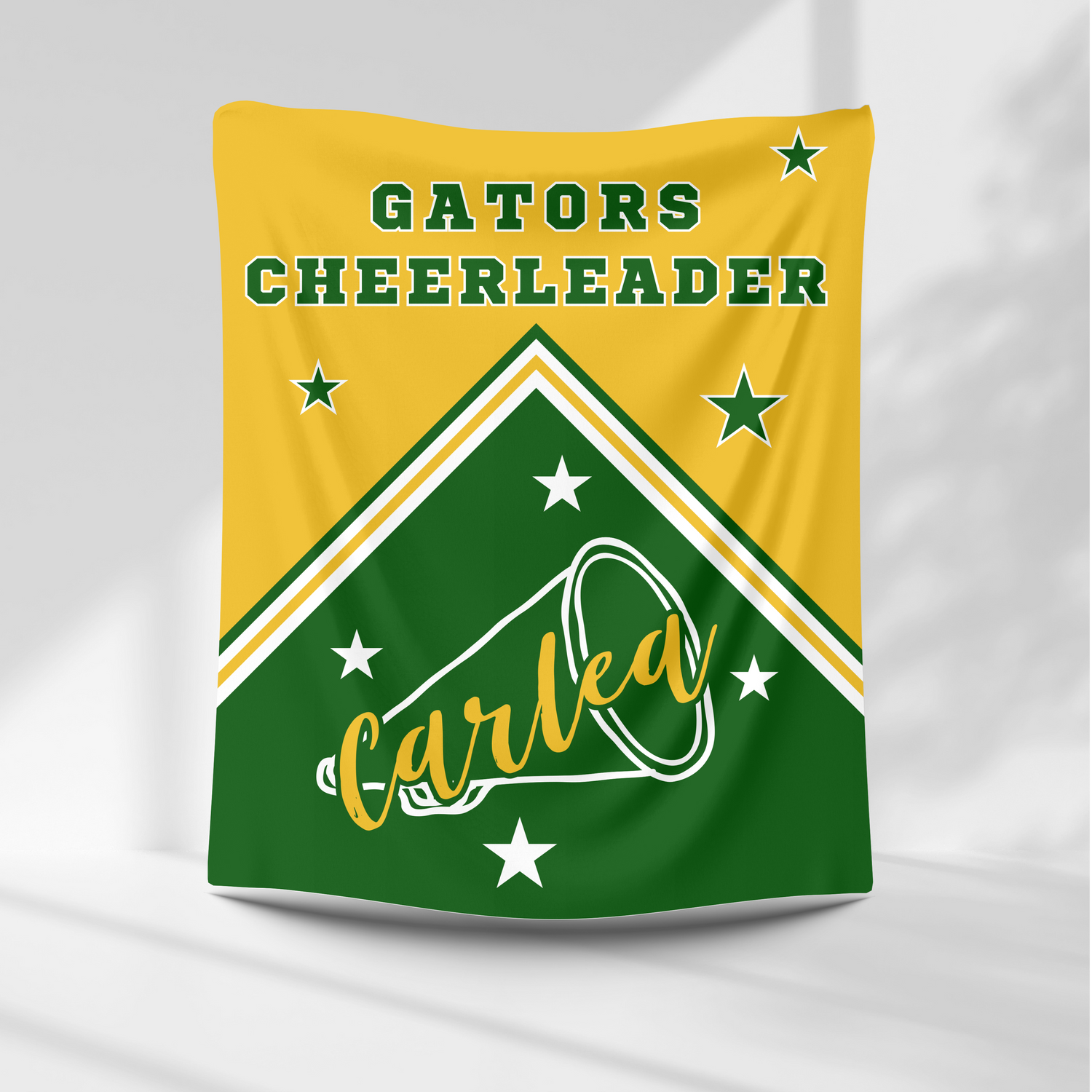 Gators Personalized Cheer Blanket