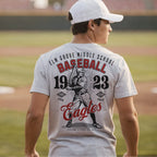 Elm Grove Eagles Vintage Baseball Tee – personalization preview 3