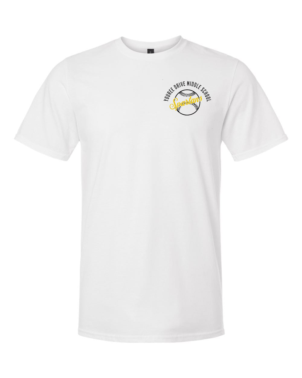 Youree Drive Spartans Vintage Baseball Tee – personalization preview 1