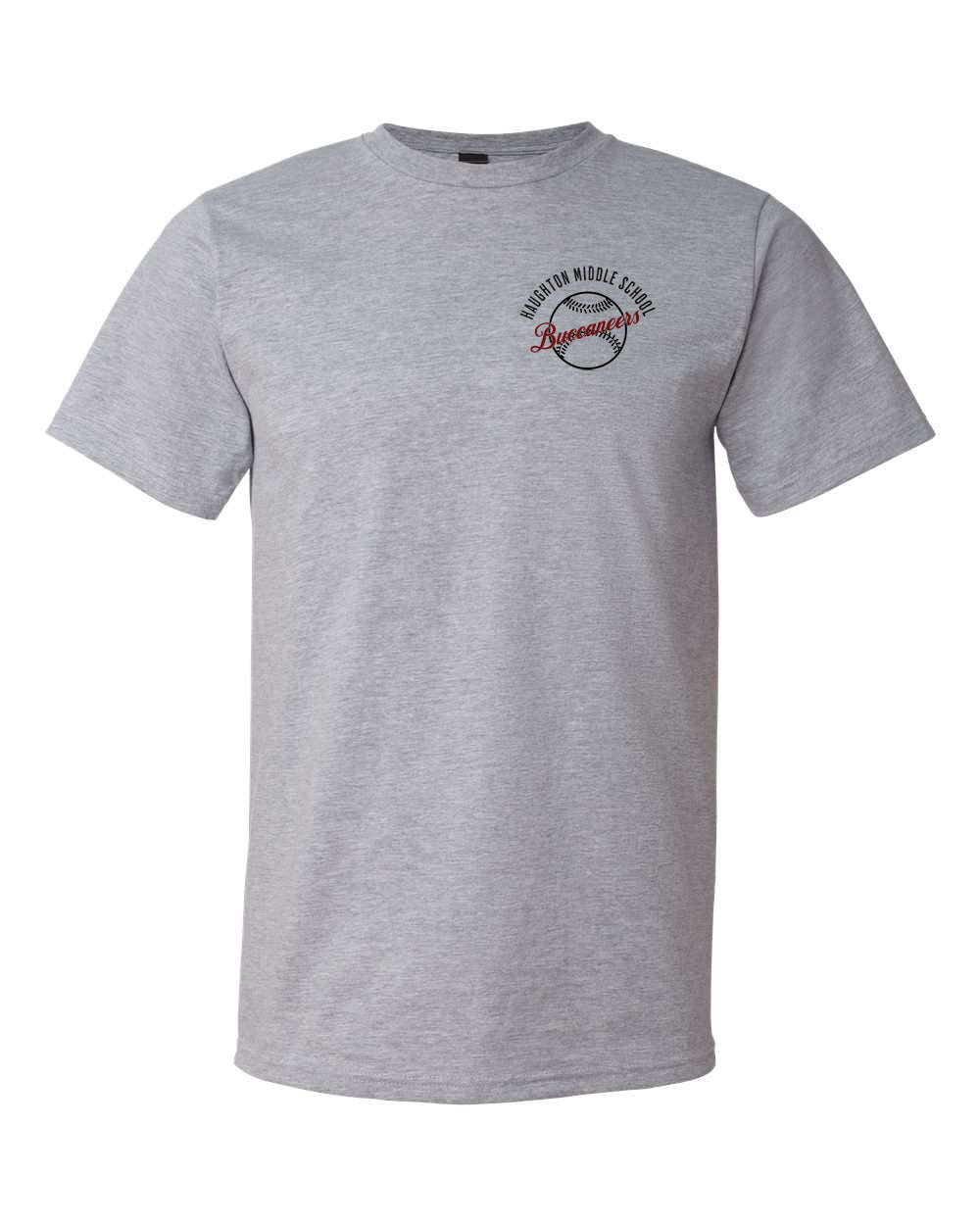Haughton Buccaneers Vintage Baseball Tee – personalization preview 5