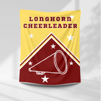 Longhorns Personalized Cheer Blanket – view 2